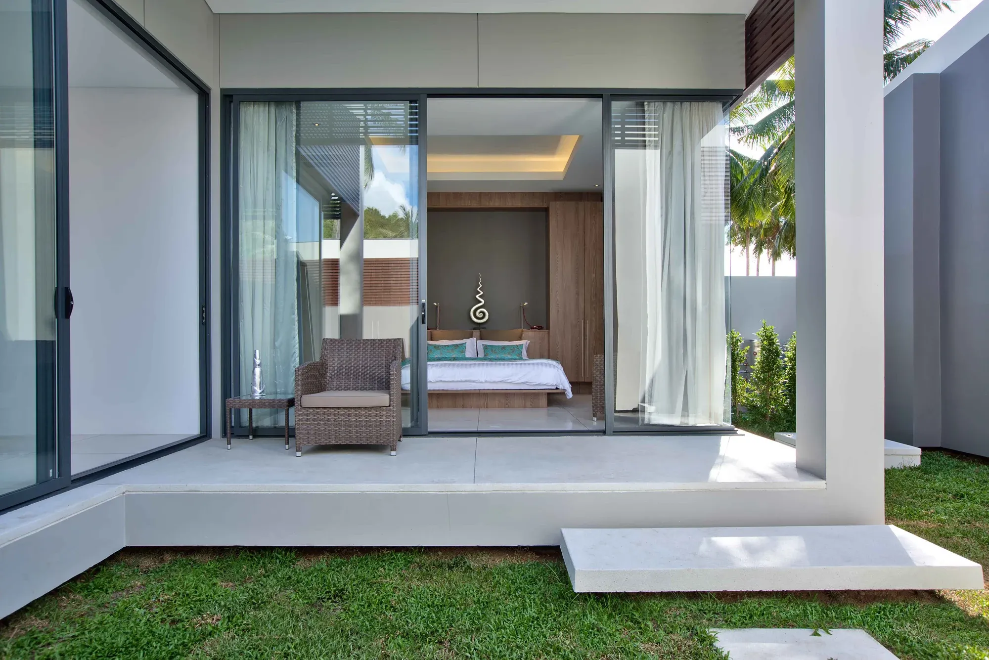 Mandalay Beach Villas — Living spaces